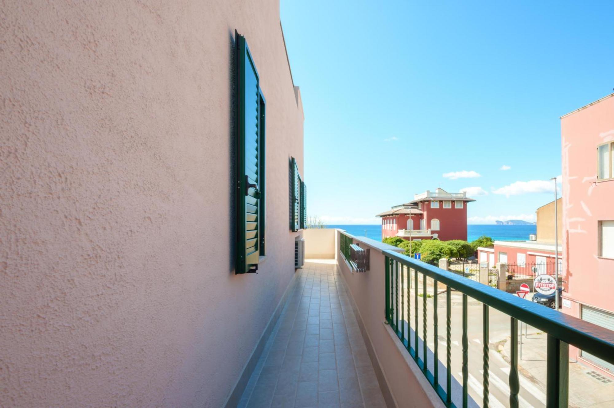 Zona Residenziale, Appartamento Incantevole Vista Mare Via Antonio Gramsci, 18, 07041 Alghero Ss Eksteriør billede