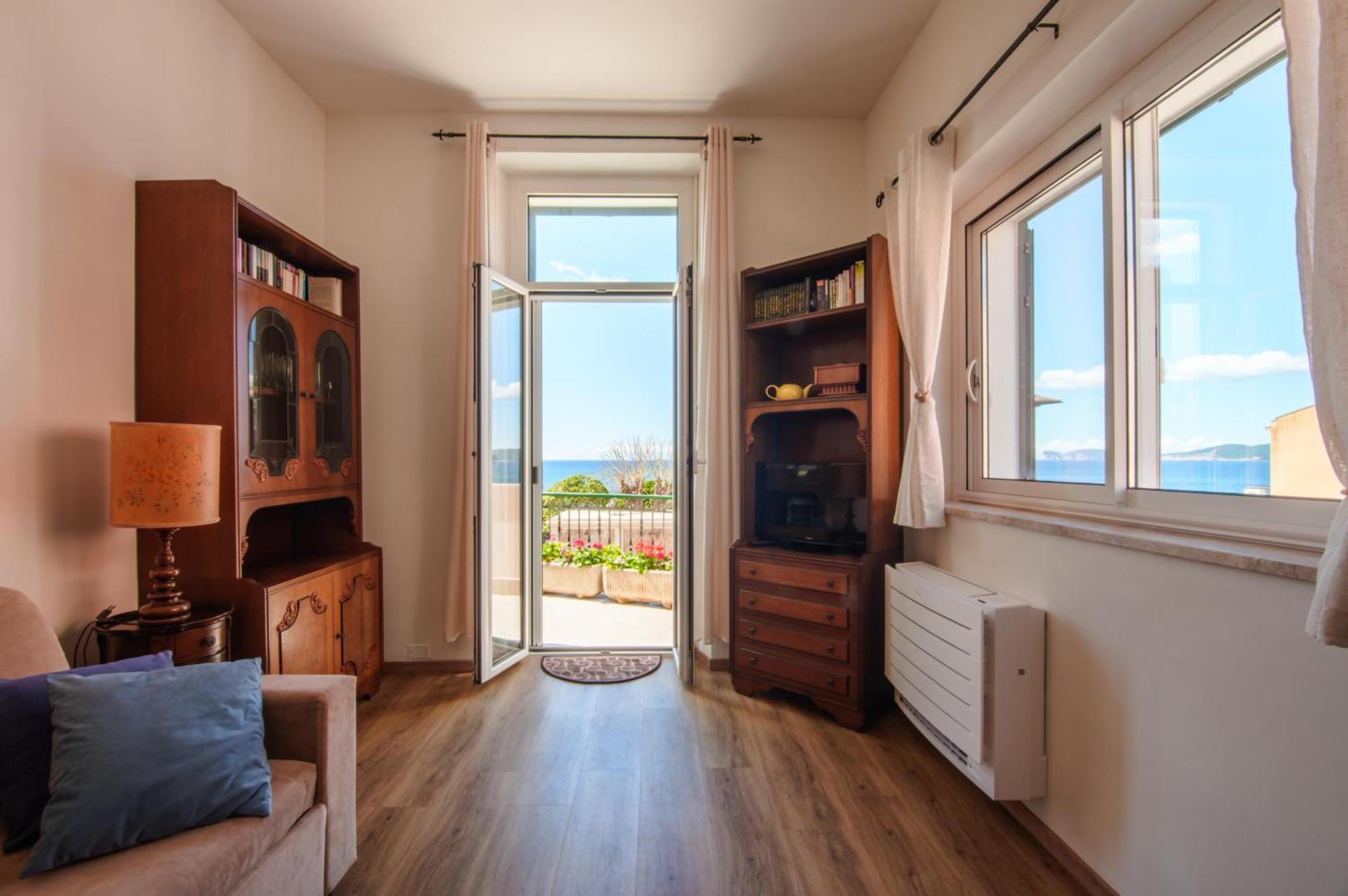 Zona Residenziale, Appartamento Incantevole Vista Mare Via Antonio Gramsci, 18, 07041 Alghero Ss Eksteriør billede